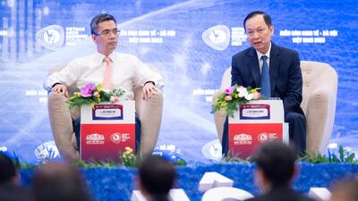 Phó Thống đốc Thường trực Ngân hàng Nhà nước Việt Nam Đào Minh Tú phát biểu