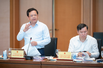 Phó Trưởng Ban Kinh tế Trung ương Nguyễn Đức Hiển phát biểu tại Hội nghị