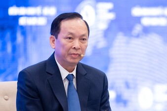 Phó Thống đốc Thường trực Ngân hàng Nhà nước Việt Nam Đào Minh Tú phát biểu