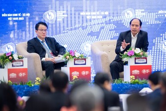 Ông Nguyễn Văn Hồi, Thứ trưởng Bộ Lao động, Thương binh và Xã hội phát biểu. 